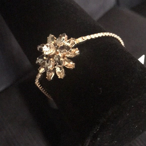 Banana Republic Jewelry - Banana Republic new old stock, Bracelet cubic zirconia adjustable